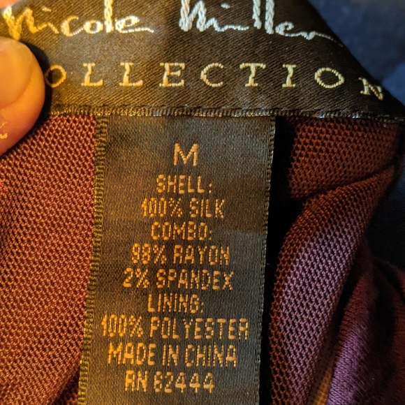 Nicole Miller Paradise Strapless Dress - Picture 5 of 6